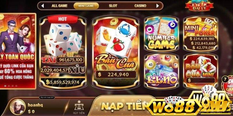 Các mini game vui nhộn